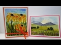 Paint Along 2 Beginner Watercolor Cards