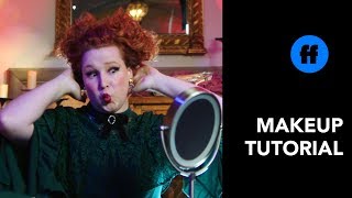 Hocus Pocus Winifred Sanderson Makeup Tutorial | 31 Nights of Halloween | Freeform Guide