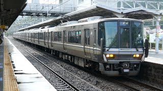 223系W22編成 普通 米原行き 琵琶湖線 山科駅