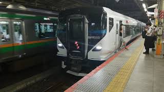 E257系臨時特急踊り子58号東京行など