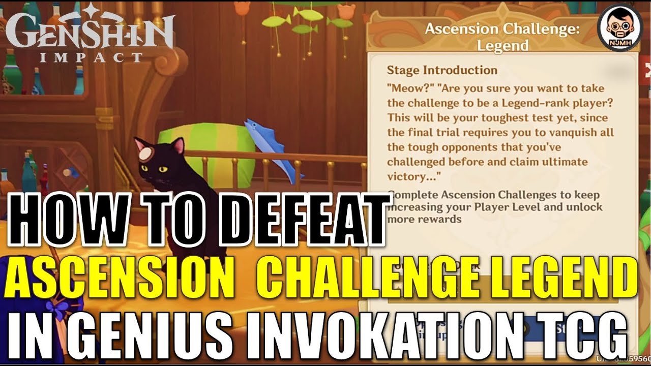 How to complete Ascension Challenge: LEGEND in Genius Invokation TCG | Genshin Impact