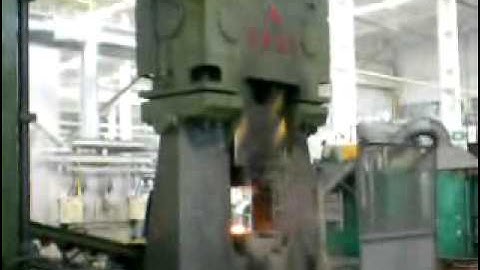 80KJ CNC hydraulic die forging hammer applide in mining industry