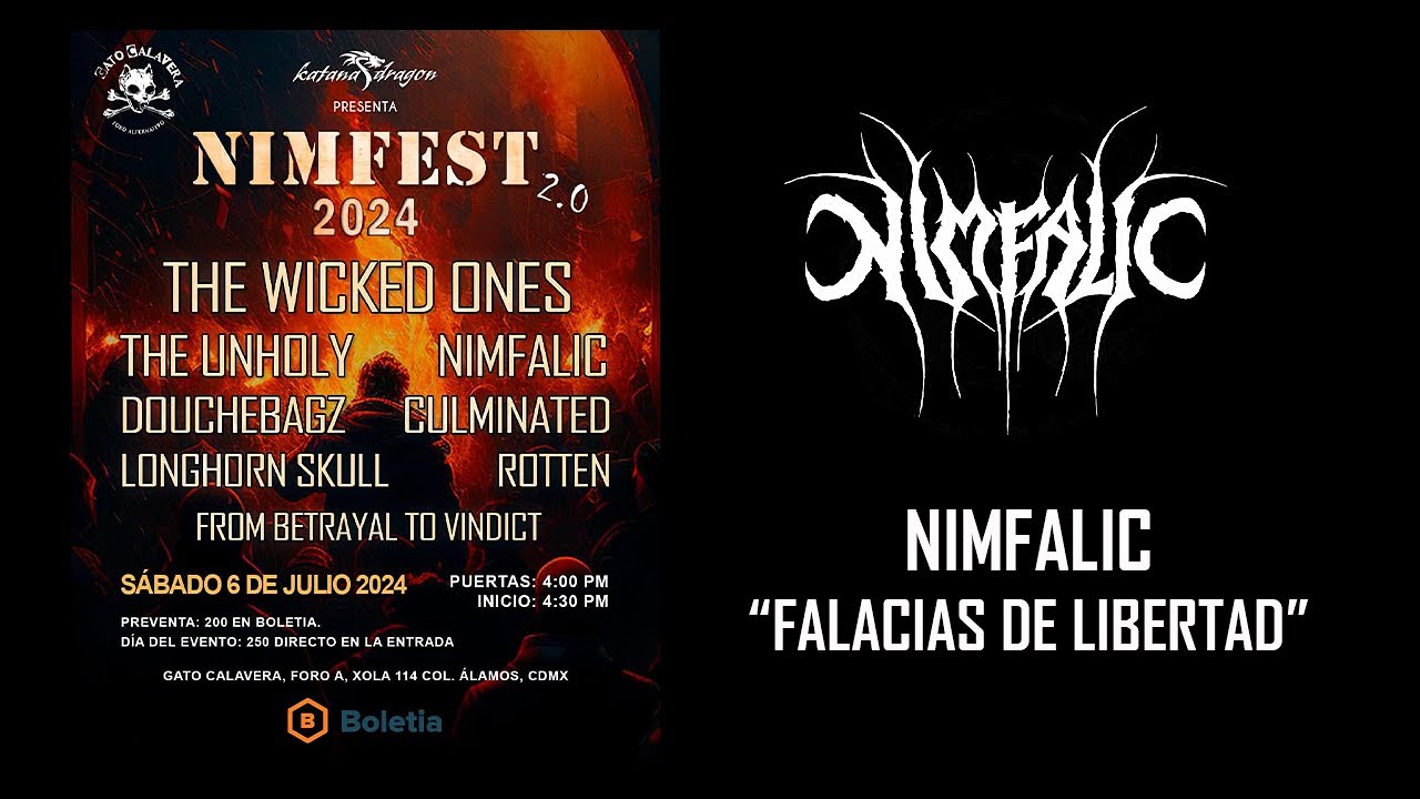 Nimfalic "Falacias de libertad" - Nimfest 2.0 - 6 Jul 2024