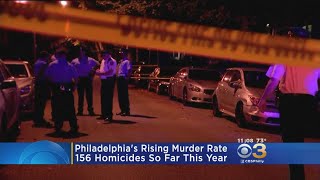 Philadelphia Reaches 156 Homicides