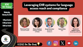 OTR06 Leveraging EHR systems for language access reach NCIHC webinar