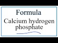 Calcium Compounds and Ionic Charges