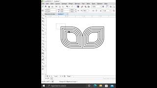 How To Design Mandala in CorelDRAW #shorts