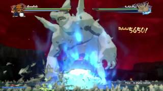 Naruto Storm 4 Team 7 vs Jubi Ten Tails FULL BOSS BATTLE Demo Gameplay ( Simon Sianipar)