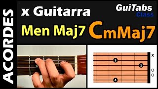 ACORDES GUITARRA 🎸 - Menores Maj7 🎵