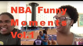 Reacting To NBA Funny Moments & Bloopers Vol.1