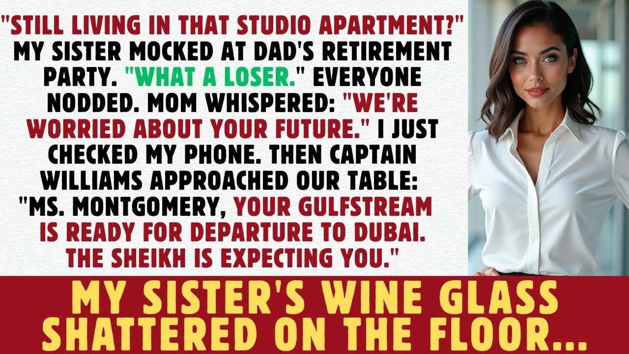 Dad's Retirement Party, Sister Called Me 