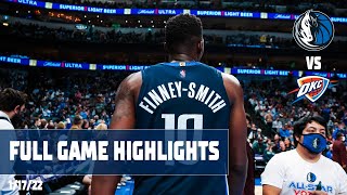 Dorian Finney-Smith (17 points) Highlights vs. OKC Thunder
