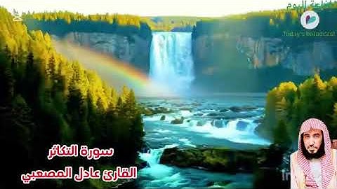 سورة التكاثر القارىء عادل حسين المصعبي