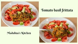 Yummy tomato basil frittata// VEGAN// Oil free// Gluten free screenshot 4