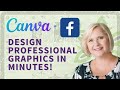 Canva to Create Facebook Posts (Design Professional Graphics in Minutes - Tutorial)