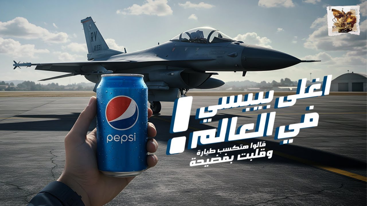 طيارة بيبسي | ازاي اعلان تلفزيوني اتسبب في فضيحة كبيرة لشركة بيبسي!
