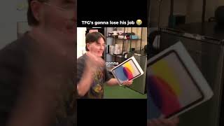 bro's gonna lose his job over some Ipads 💀😂 #tfg