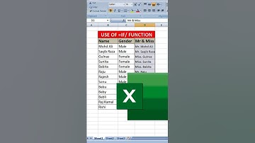 Add Mr  & Miss  Prefix in Excel👌👌 / #microsoftoffice  #microsoftexcel #excel