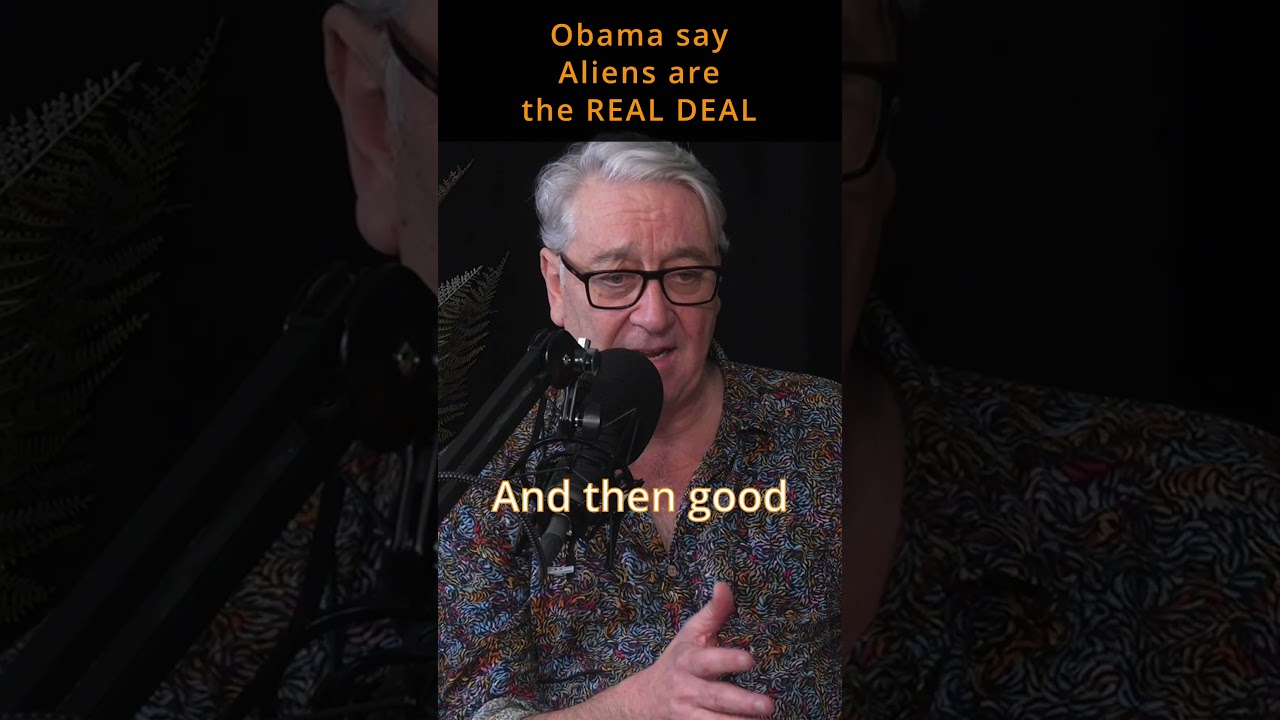 The truth is out there... and even the 44th President is weighing in. 🛸 The truth is out there... and even the 44th President is weighing in. 🛸