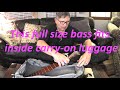 This bass fits in a carryon bag