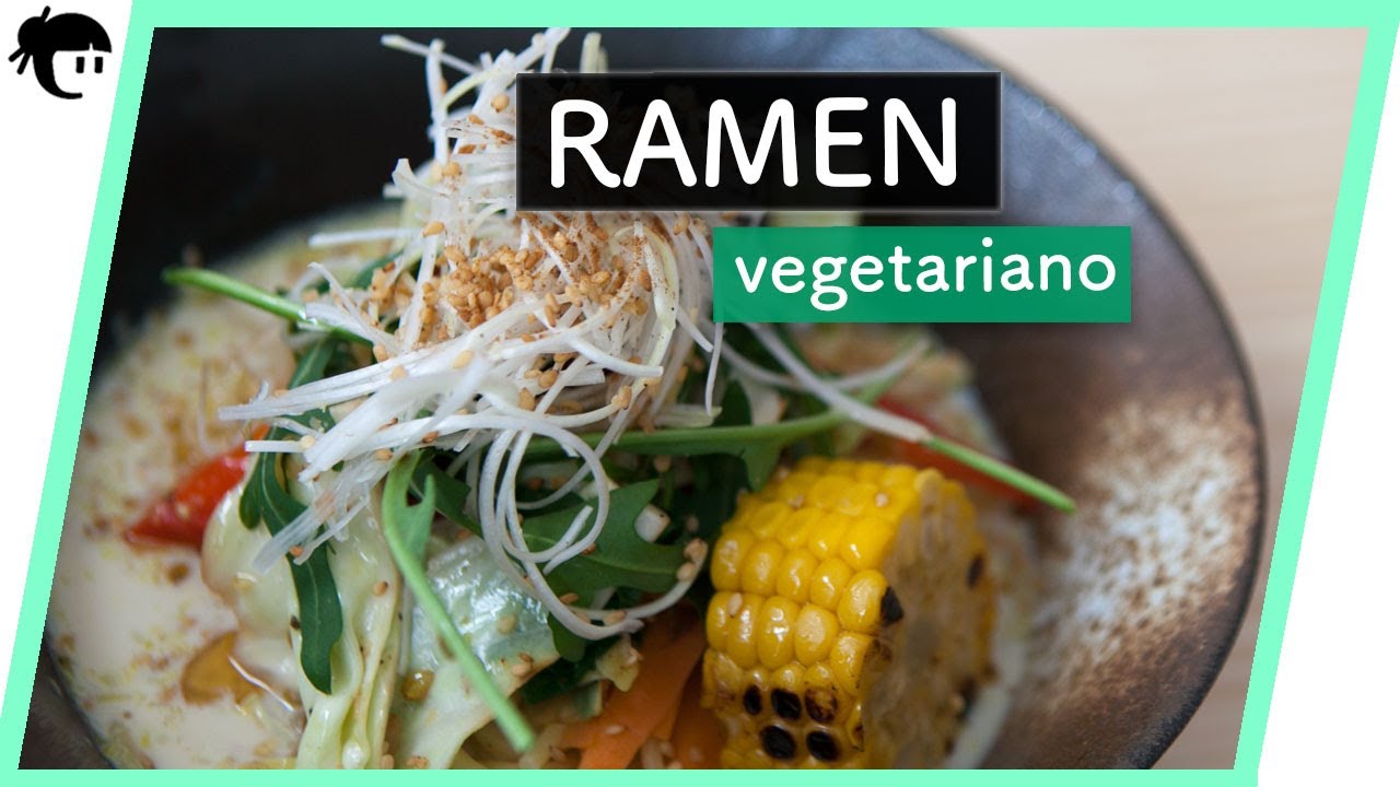 #03 COMO HACER sopa RAMEN VEGETARIANO 🍜  FÁCIL Y RAPIDO