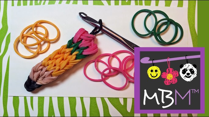 Rainbow Loom: Pen Accessories • The Crafty Mummy