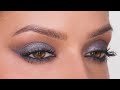 Metallic Grey Eyeshadow Tutorial + In-Depth Base Makeup | Shonagh Scott