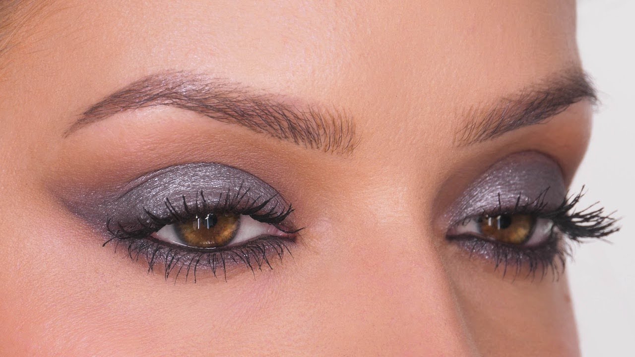 Metallic Grey Eyeshadow Tutorial + InDepth Base Makeup Shonagh Scott