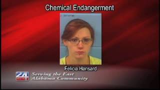Gadsden Woman Arrested for Chemical Endangerment