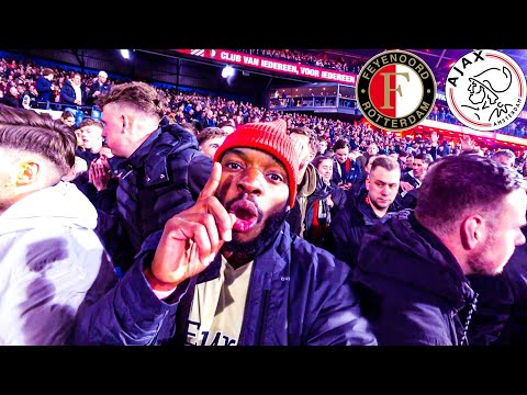 AMERICAN EXPERIENCES THE BIGGEST MATCH IN THE NETHERLANDS - FEYENOORD VS AJAX