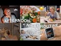 MY AFTERNOON + NIGHT ROUTINE | *EARLY RISER* | HOW I RELAX & UNWIND | DINNER | Conagh Kathleen