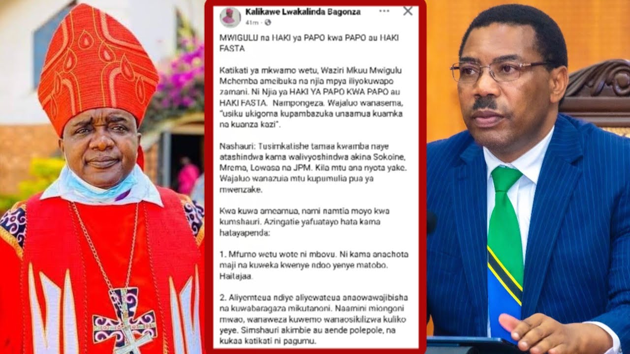 ASKOFU BAGONZA ASHUSHA UJUMBE MZITO WA NCHEMBA ANAVYOWAFICHUA MAFISADI