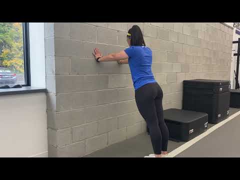 Wall Scap Push Up