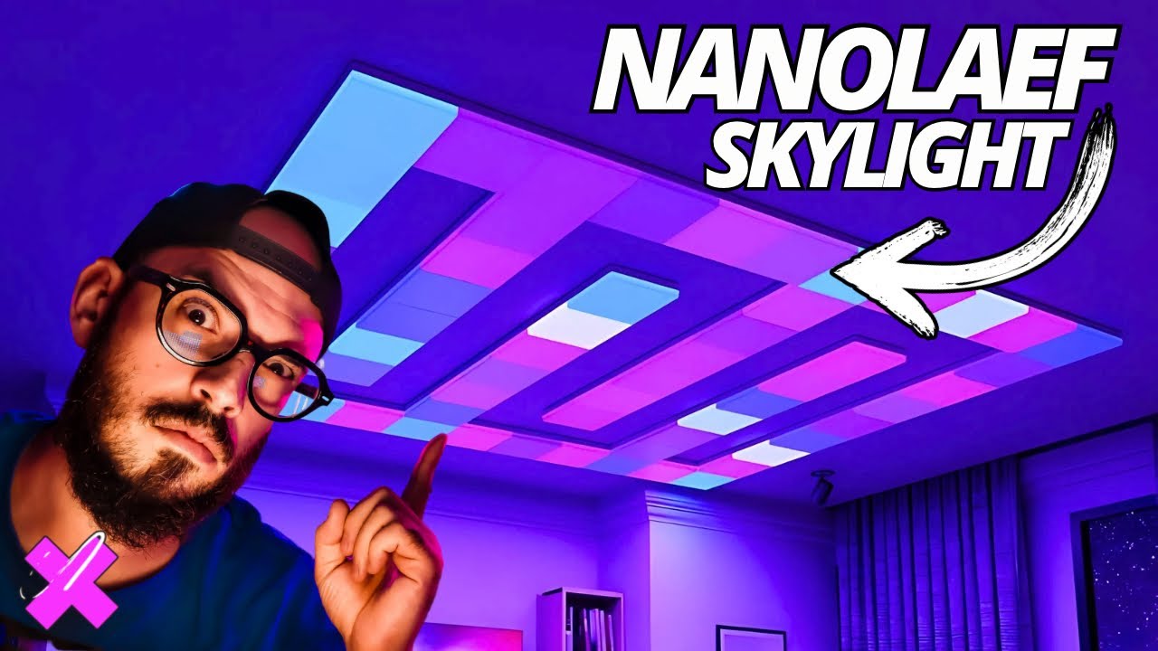 Nanoleaf Skylight Review - HomeKit device never made - YouTube