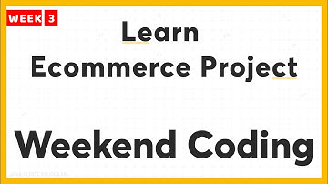 Weekend Coding - 3 (Learn E-commerce Project) - ReactJS, Java SpringBoot, MySQL, Coding in Telugu