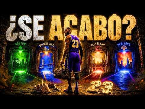CUAL SERA SU ULTIMO DESTINO DEL REY LEBRON JAMES? SE RETIRA? VUELVE A CLEVALAND?