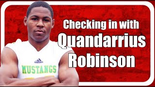 Checking In With Alabama Signee Quandarrius Robinson