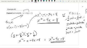 MIAP20S Lesson 3.7 Multiplying Polynomials