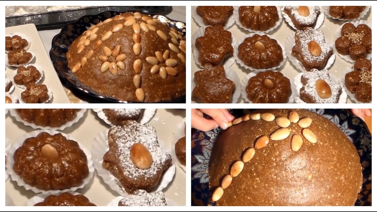 عمل سلو او السفوف بطريقة مغربية متوازنة الشيف نادية Sellou /sfouf marocain