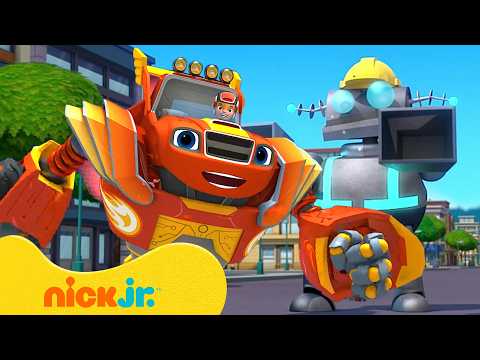 بليز والشاحنات العملاقة | تحوّلات بليز الروبوتية وروبوتات كراشر! 🤖 | 3 ساعات | نيكلوديون | Nick Jr