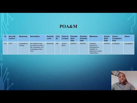 POA&M Management -  Plan of Action and Milestone
