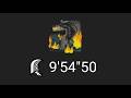 9台達成!! MHWI  大劍 黑龍 9'54''50