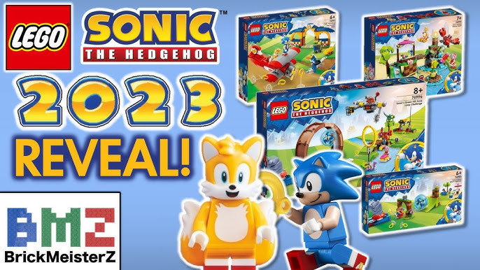 Há quatro novos sets LEGO Sonic a chegar: a mascote da SEGA corre para o  Verão