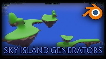 Free Sky Island Generator!  Quickly Create Levels in Blender