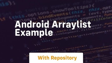 android arraylist example