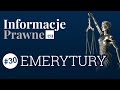 Informacje Prawne #30 - Emerytury