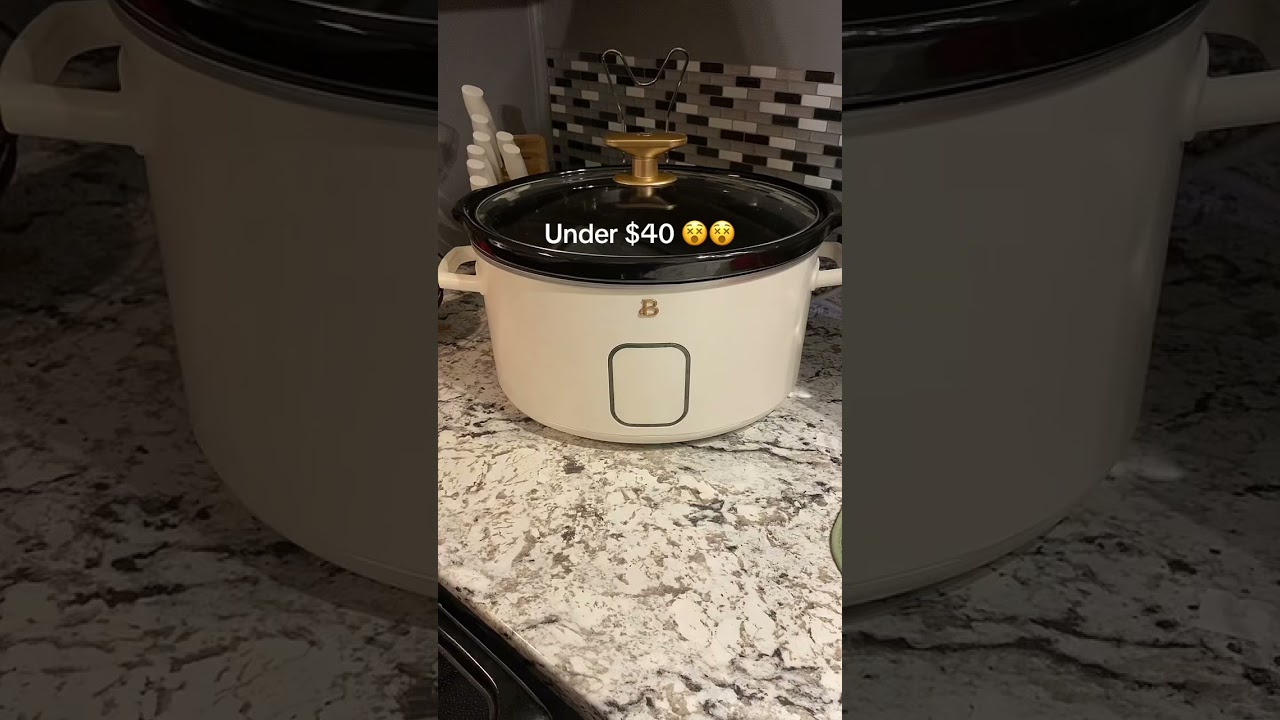 Unbeatable 6 qt slow cooker under $40! 