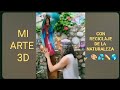 CÓMO HACER OBRAS DE ARTE 🖌️🎨💦 @arte @ARTECONNATURALEZA 