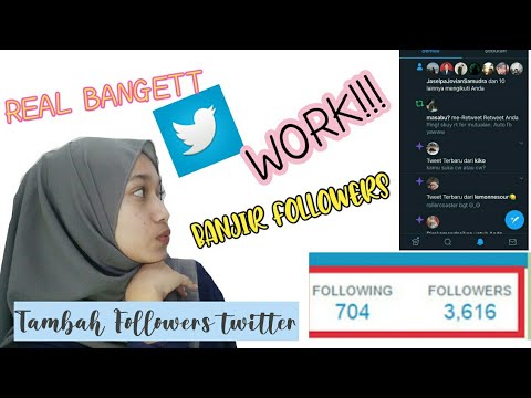 Tambah Followers Twitter ❄☀ REAL&WORK | Prilaa