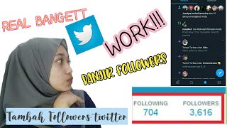 ⁣Tambah Followers Twitter ❄☀ Real&work | Prilaa